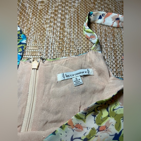 Lucca Couture Women's Floral Flowy Sleeveless Mini Dress,Size S,Great Condition - Picture 9 of 11